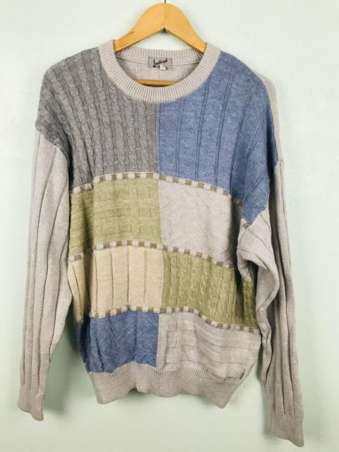 Vintage - LAST DROP! Lindbergh patchwork Cable Knit Sweater - gh1519