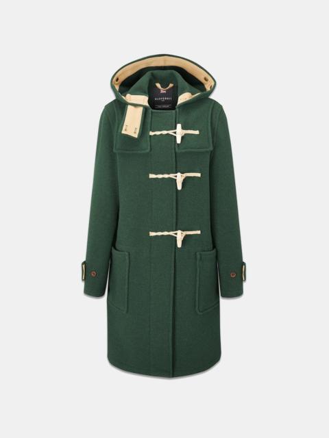 GLOVERALL Women's Original Monty Duffle Coat Pine Green