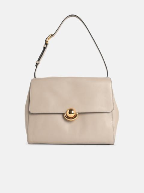 FURLA DOMUS' M SHOULDER BAG IN LINEN LEATHER