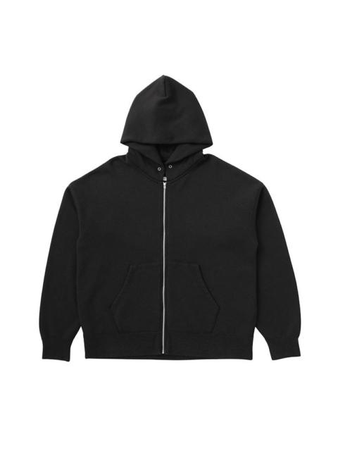 visvim JUMBO SB HOODIE F.Z. (FINE WOOL) BLACK