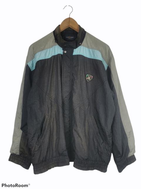 Other Designers Vintage - Vintage Fred Perry Sportwear Big Logo Windbreaker Tracktop