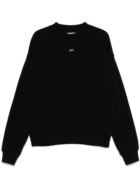 Off White Men Vibe Arrow Skate Crewneck