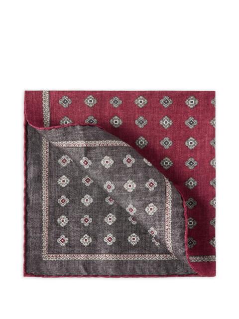 Brunello Cucinelli Brunello Cucinelli Men Printed Silk Foulard