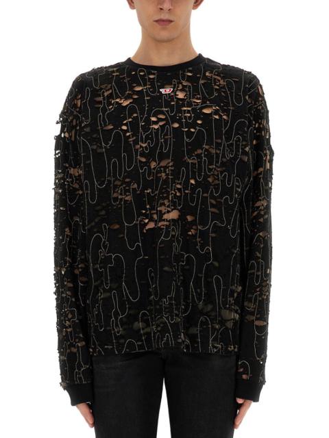 Diesel Men Jersey "T-Boxt-Ls-Devor"