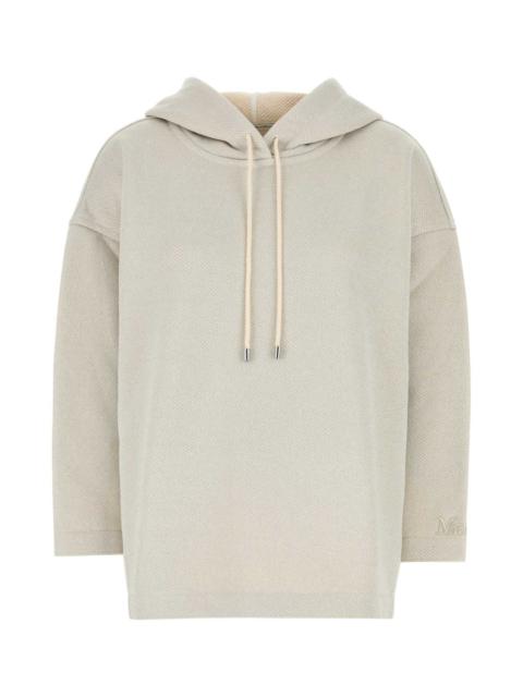 Max Mara Women Grey Cotton Blend Rally Sweatshirt