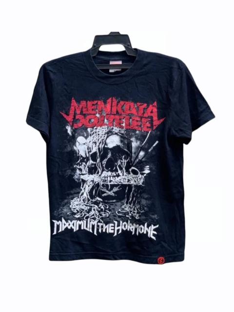 Other Designers Band Tees - MAXIMUN THE HORMONE Menkata Cottelee T shirt