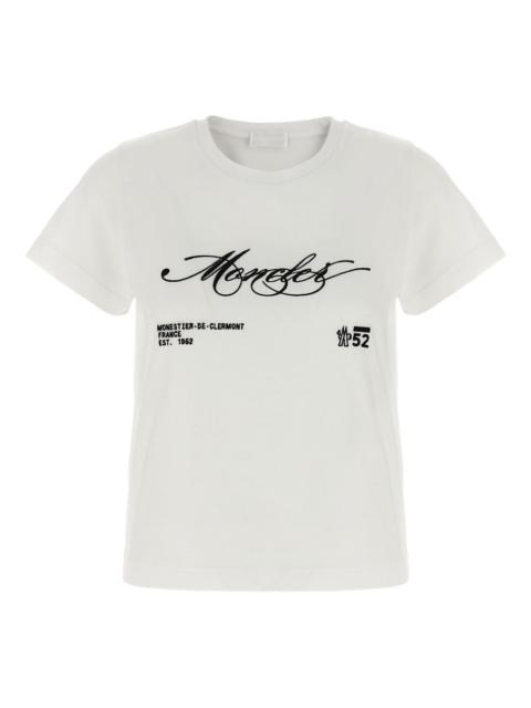 Moncler Moncler Women Logo Cotton T-Shirt