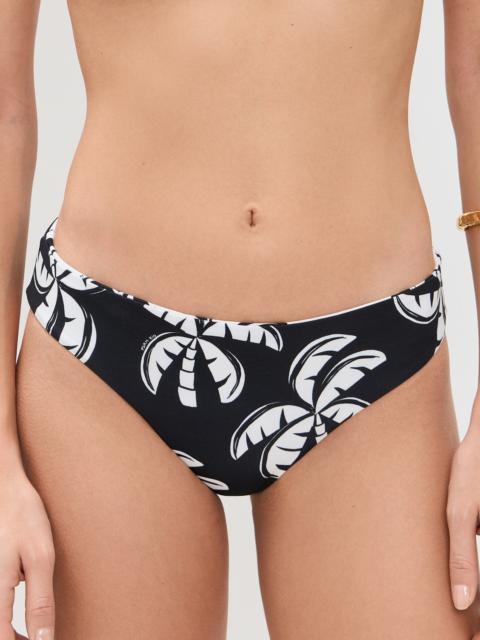 FARM RIO Graphic Palms Low Double Bikini Bottoms