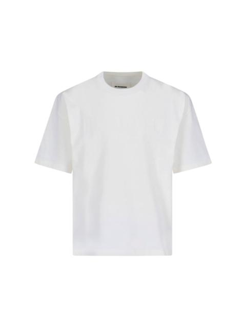 Jil Sander OVERSIZED LOGO T-SHIRT