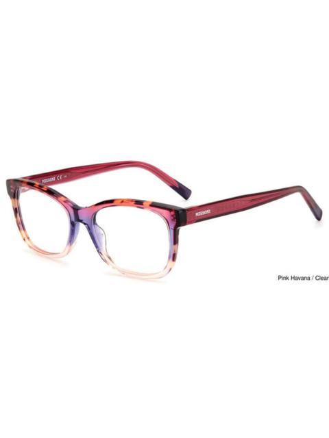 Missoni Missoni Demo Square Ladies Eyeglasses MIS 0090 00AE 52