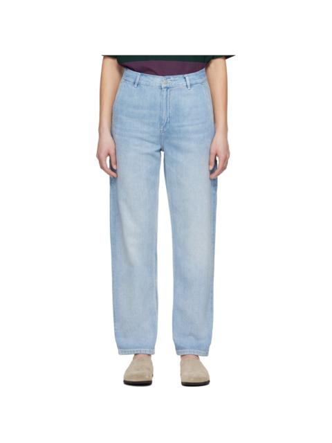 Carhartt Blue Pierce Straight Jeans