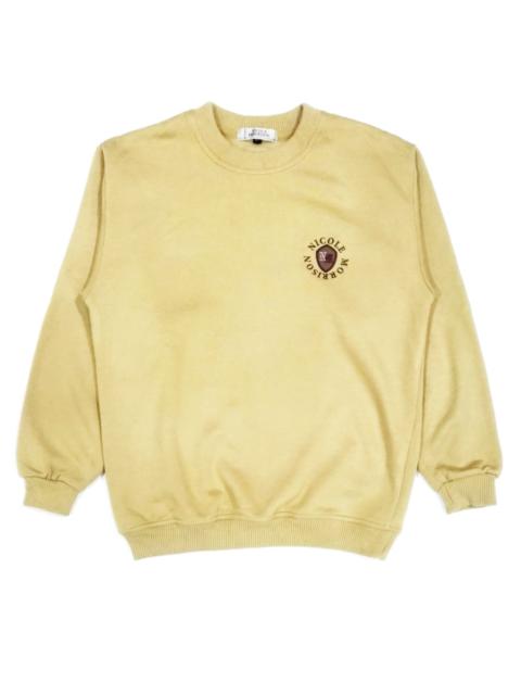 Other Designers Designer - RARE! VTG NICOLE MORRISON LOGO SPELL OUT SWEATSHIRT