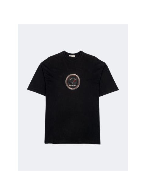 BALENCIAGA 2018 Fuel Gauge Print T-Shirt
