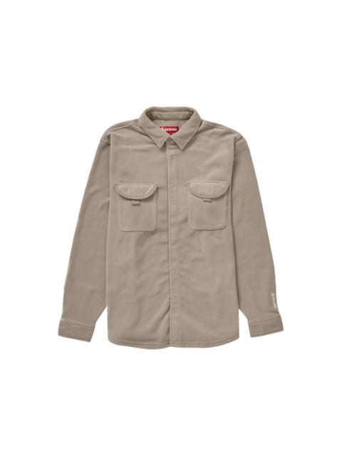 Supreme Supreme Polartec Shirt (FW23) Tan
