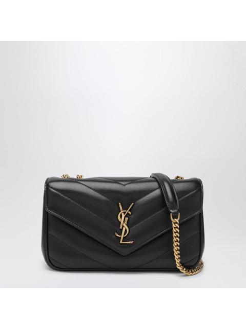 SAINT LAURENT Saint Laurent Small Loulou Bag In Black Leather Women