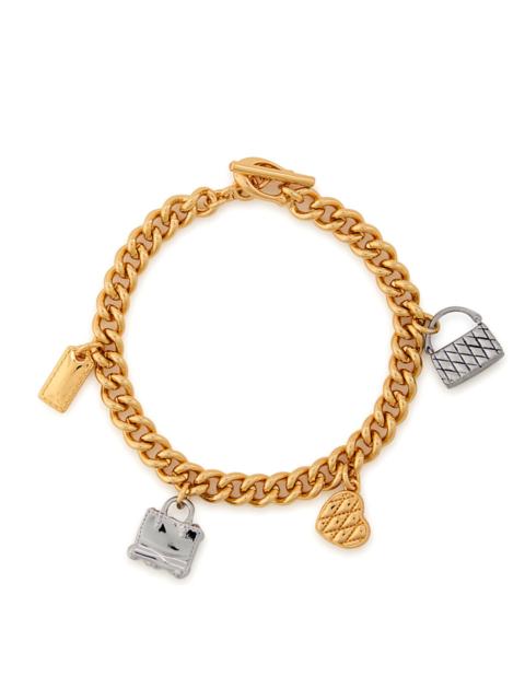 COACH Coach Handbag Charm Bracelet