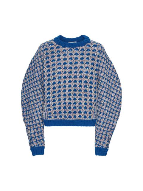 HENRIK VIBSKOV KIMCHI SWEATER - BLUE PARTY