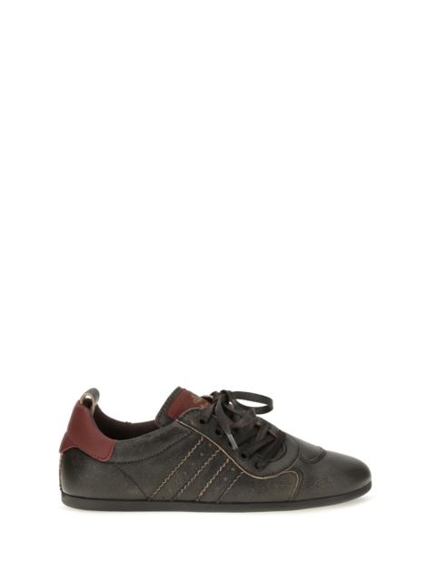 Vivienne Westwood Vivienne Westwood Drunken Leather Sneakers Off Black