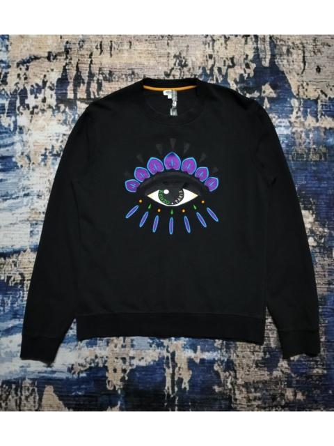 KENZO Kenzo Paris Men Sweatshirt Black Embroidered Eye