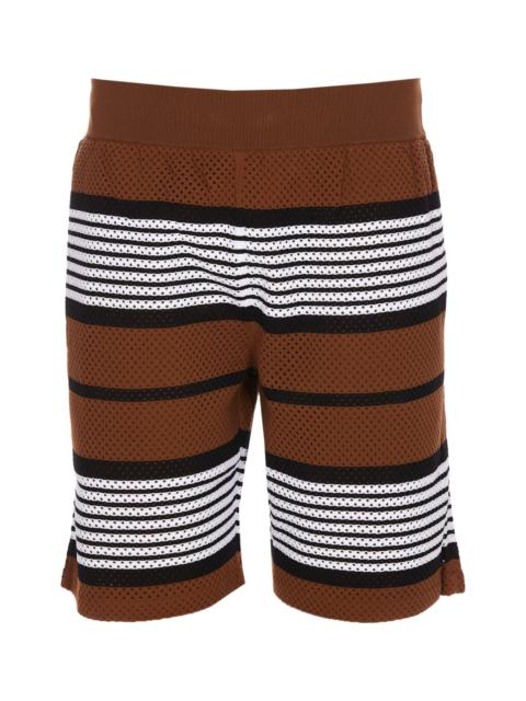 Stripe Print Shorts