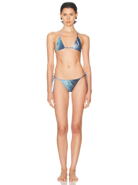 Jean Paul Gaultier Water Bikini Set