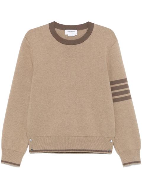 Thom Browne 4-Stripe Detail Sweater