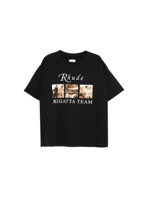 Rhude Rhude Black T-Shirts & Vests - T-Shirts Men