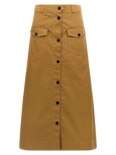 SAINT LAURENT Midi skirt