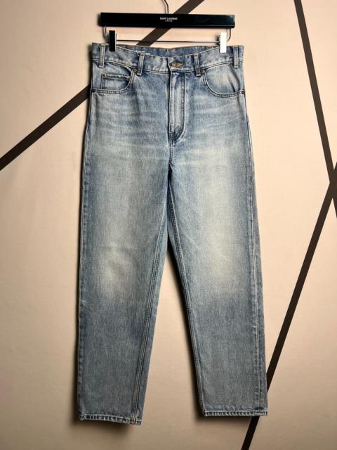 CELINE Celine 21 ss light blue straight leg jeans