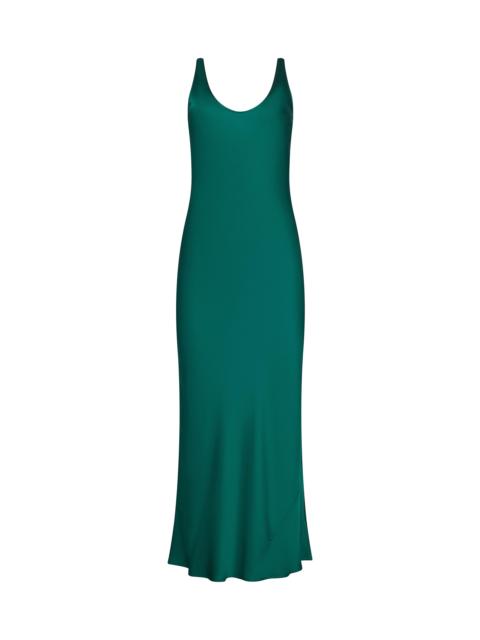 L'AGENCE Akiya Satin Maxi Dress