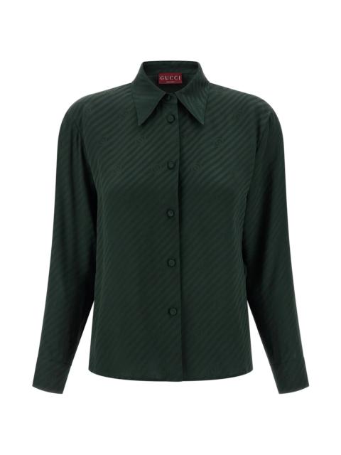 GUCCI 'Incrocio GG' shirt
