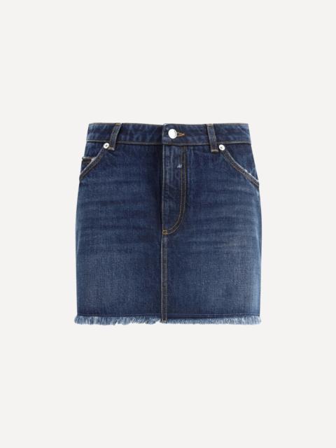 Dolce & Gabbana Denim Miniskirt