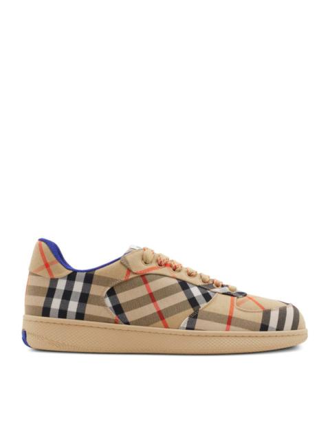 Burberry Burberry Men Checked Box Sneakers