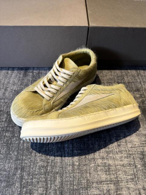 Rick Owens rick owens main line green horsehair Shoes