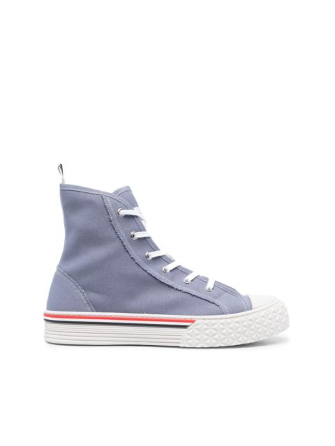 Thom Browne RWB-stripe high-top sneakers