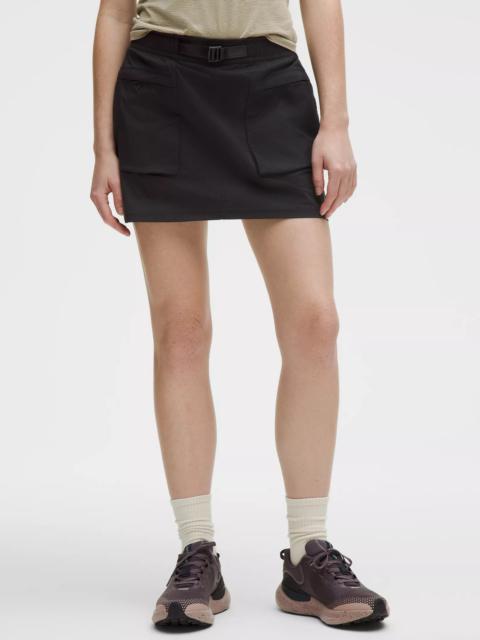 lululemon Glyde Cargo Mid-Rise Hiking Skirt