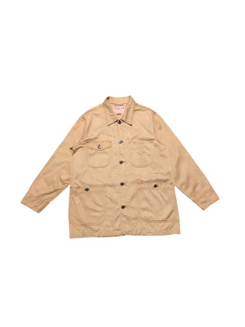 Other Designers Japanese Brand × Vintage - Vintage Ommar Jeans Chore Jacket Brown