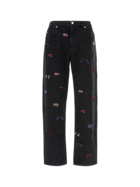 Isabel Marant Isabel Marant Men Black Denim Juro Jeans