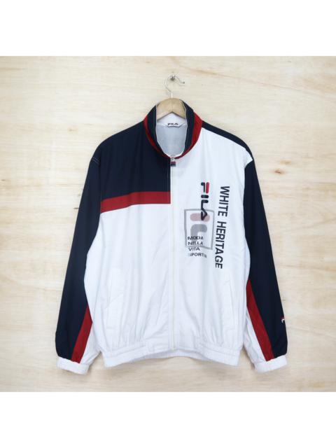 Other Designers Vintage 90s FILA SPORT Big Logo Bomber Windbreaker Jacket