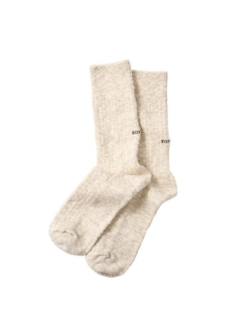 ROTOTO® R1634 Organic Cotton Socks - Light Gray