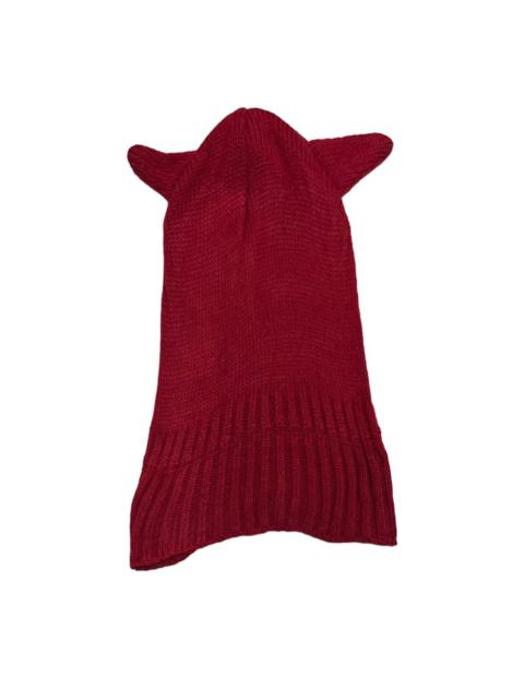 Other Designers Vintage Japan Designer Red Knight Horn Red Beanie