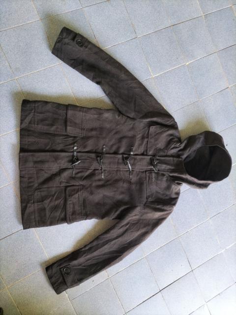 BEAMS PLUS Beams Hearts Trench Coat Bamboo Buttons Heavy Cotton