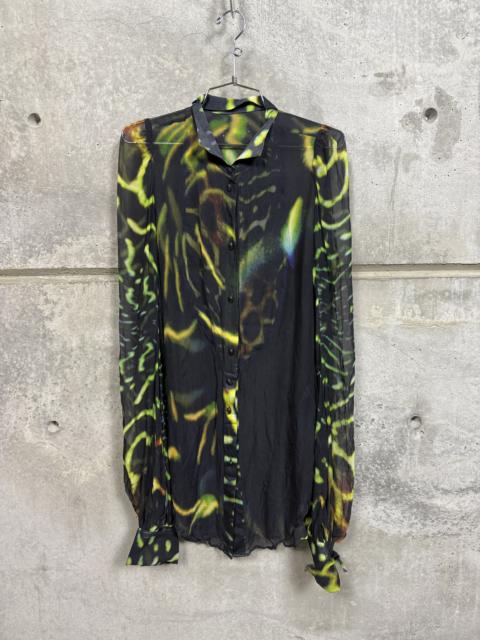 Other Designers If Six Was Nine TXS-4/W Multicolor Silk Button Up Shirt