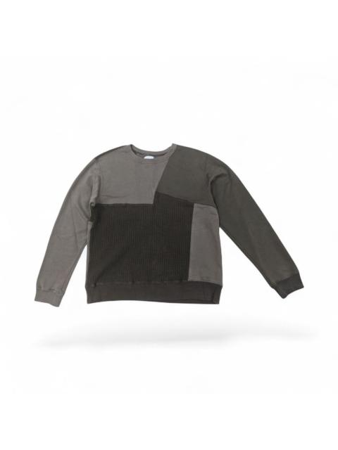 Other Designers Fragment Design - FRAGMENT X UNIFORM EXPERIMENT ASYMMETRY CREWNECK SWEATSHIRT