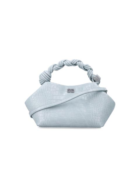 GANNI Ganni Small Crocco Embossed Bou Bag