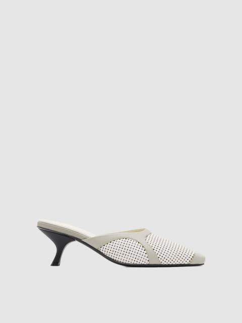 ST. AGNI Perforated Heel - Off White
