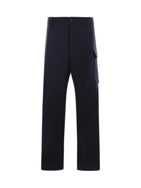 Marni CARGO PANTS (BLUE/BLACK)