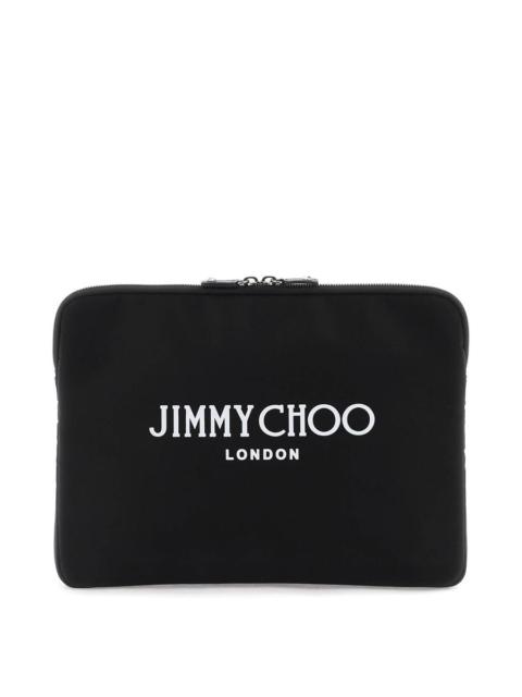 JIMMY CHOO POUCH WITH LOGO