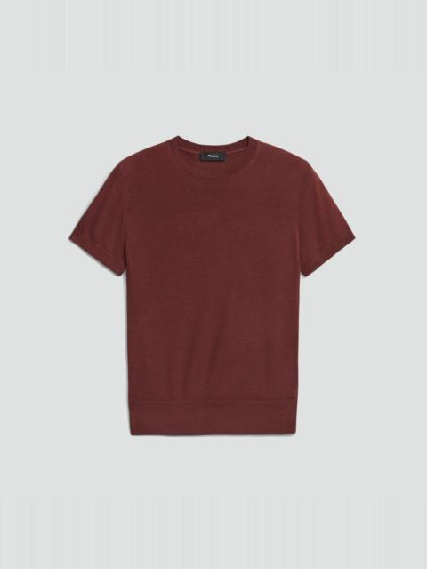 Theory Sweater Tee in Regal Wool