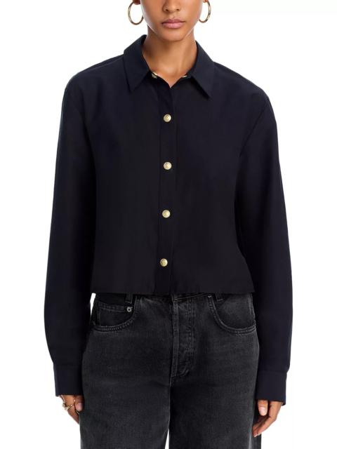 L'AGENCE Cosette High Low Shirt